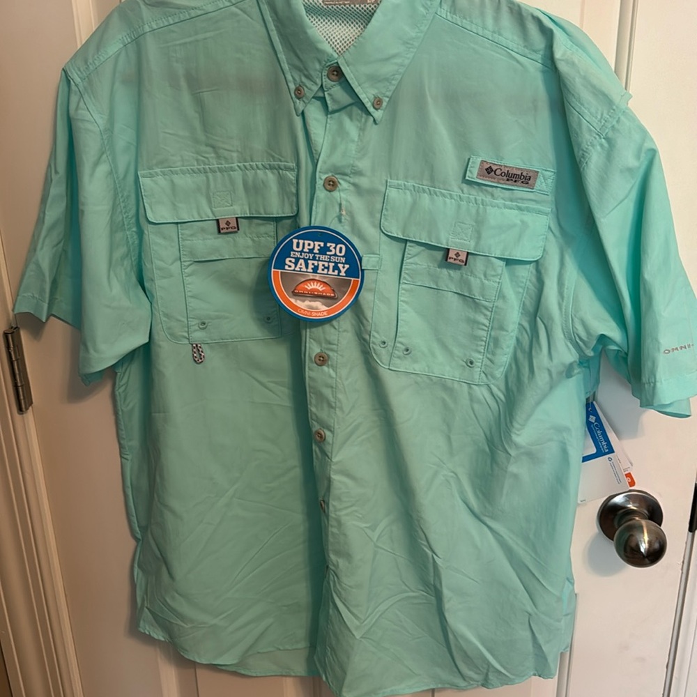 Columbia fishing shirt. NWT